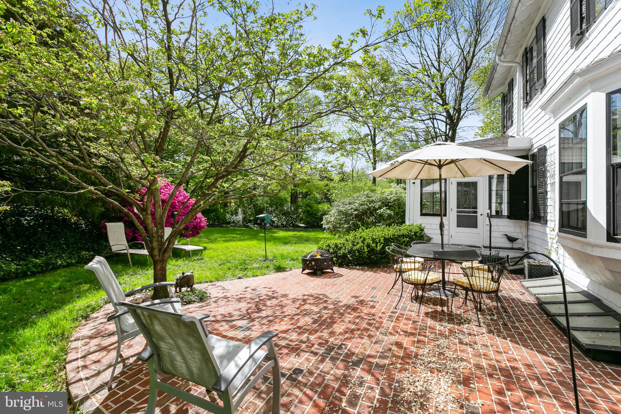 108 St Johns Road Baltimore, MD 21210 - Photo 68 of 97 Beautiful brick patio off the side of the home