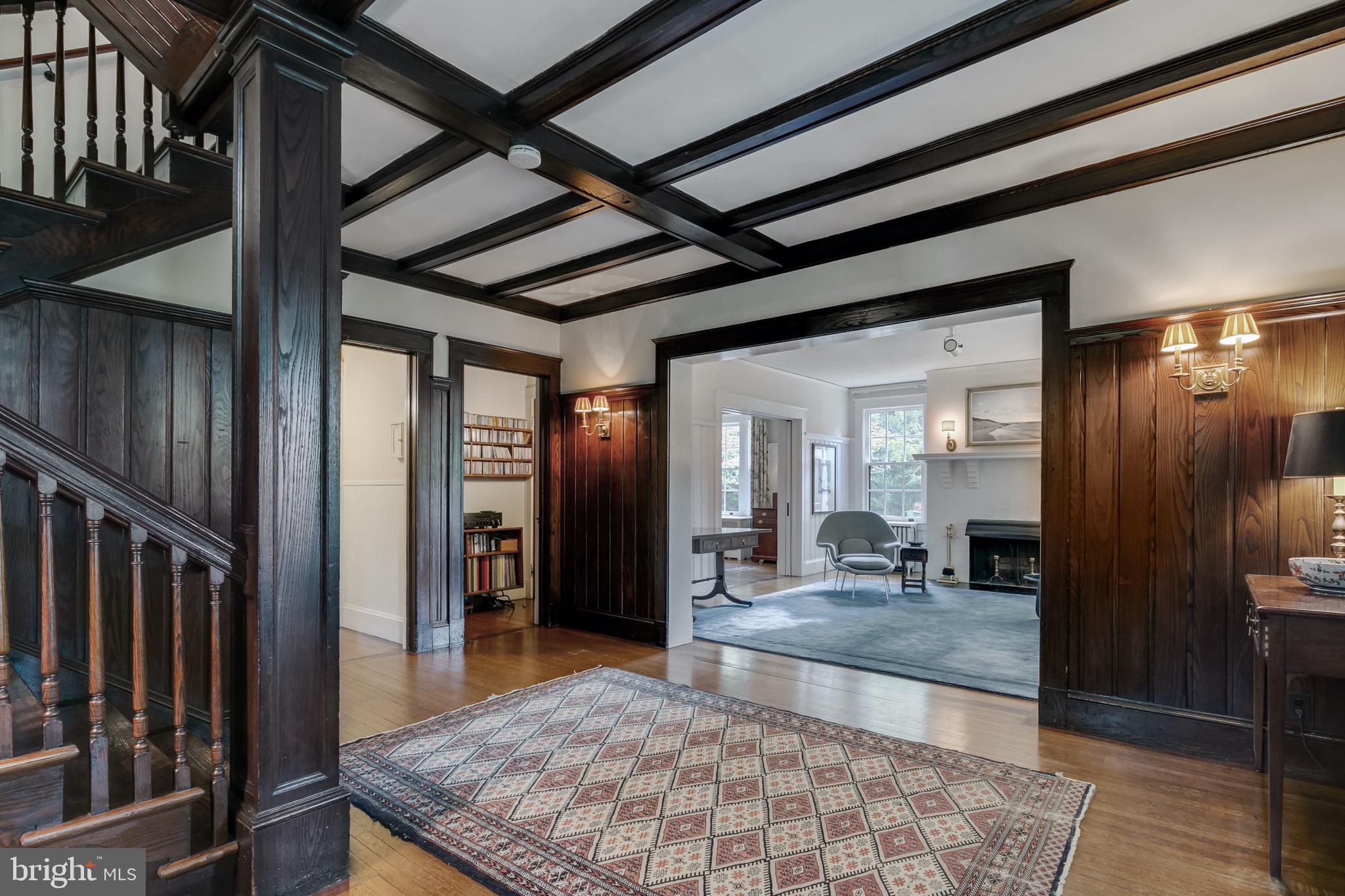 108 St Johns Road Baltimore, MD 21210 - Photo 9 of 97 Gorgeous entranceway with amazing woodwork