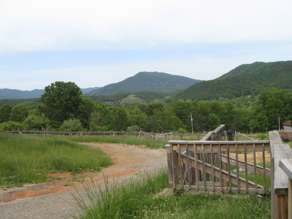3208 North Fork Road Elliston, VA 24087 - Photo 7 of 7 a view of a terrace with a garden