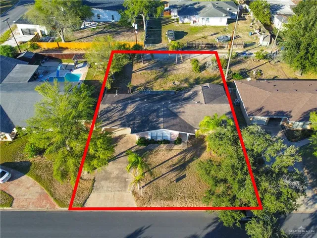 a view of swimming pool with an outdoor seating