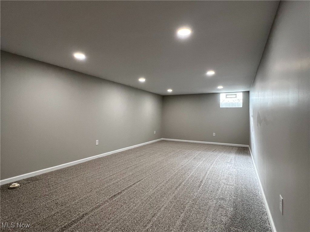 10356 Broadview Road Broadview Heights, OH 44147 - Photo 17 of 24 Carpeted spare room with recessed lighting