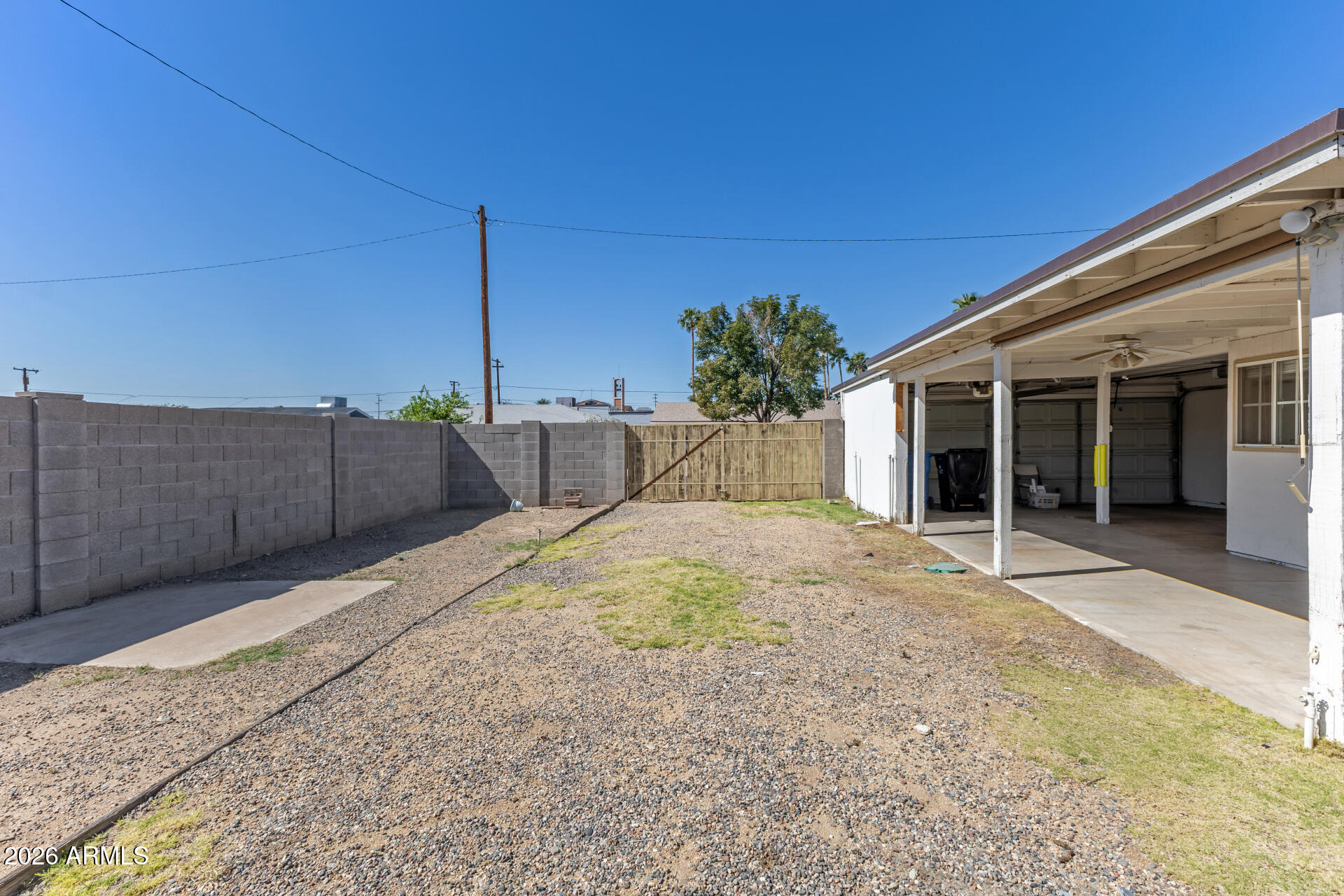 801 East Ruth Avenue Phoenix, AZ 85020 - Photo 35 of 35 a view of backyard with wooden fence