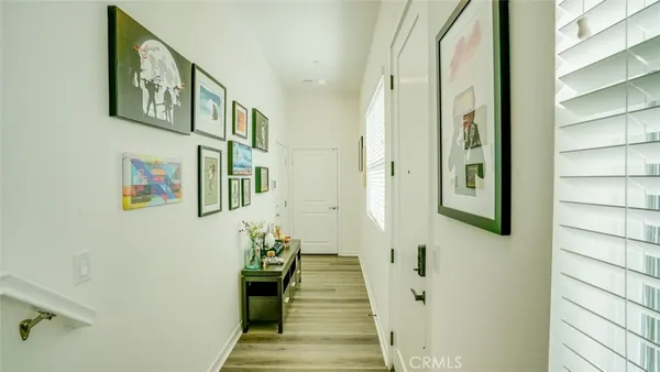 a view of entryway and hall