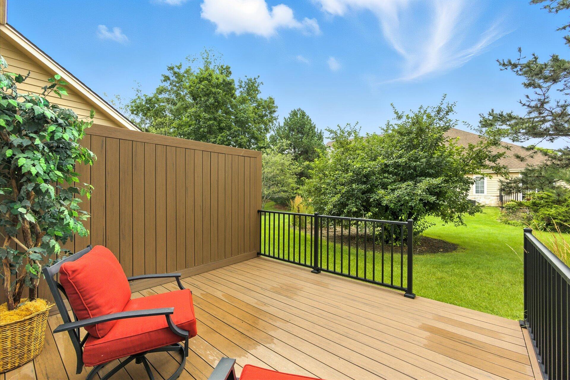 2975 River Birch Drive, Unit C Brookfield, WI 53045 - Photo 9 of 25 Deck