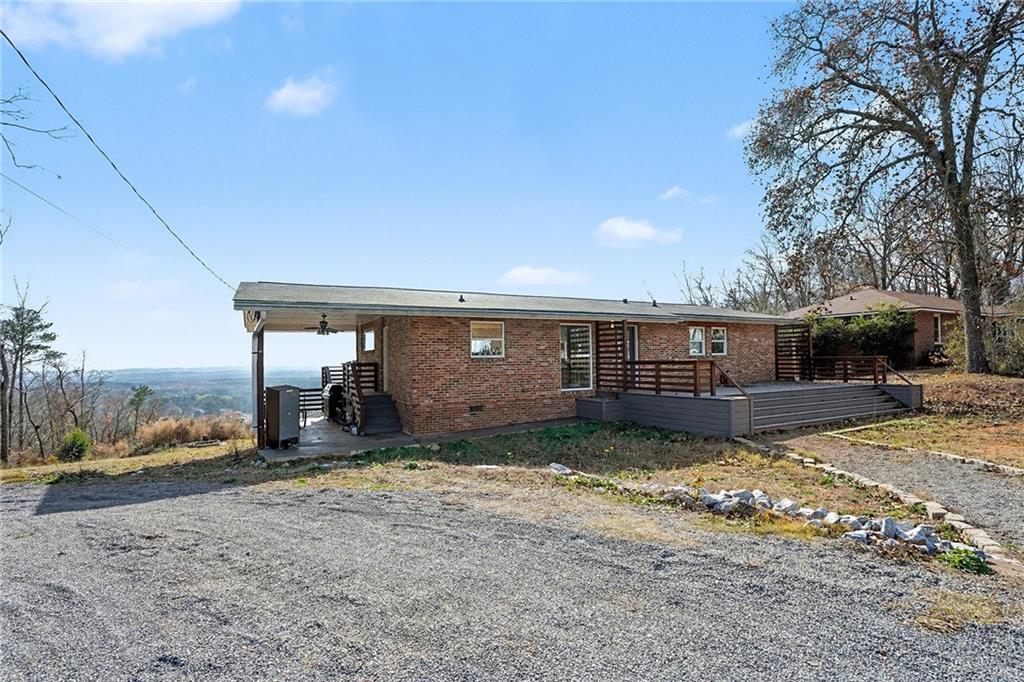 6900 Scenic Heights Road Manchester, GA 31816 - Photo 3 of 30 a view of a house with a yard covered in snow