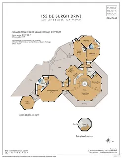 $1,995,000 | 155 De Burgh Drive, San Anselmo, CA 94960