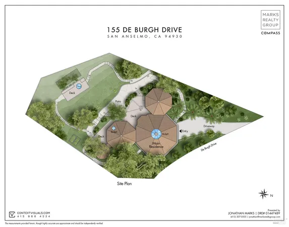 $1,995,000 | 155 De Burgh Drive, San Anselmo, CA 94960