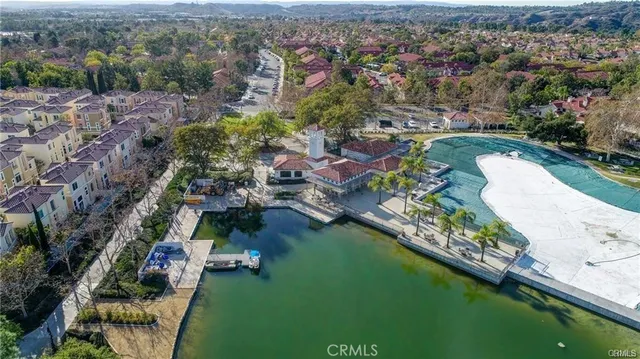 a view of a lake with a mountain