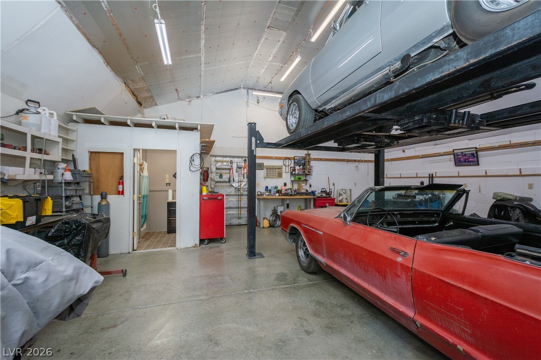 2381 Tough Boy Road Pahrump, NV 89060 - Photo 30 of 44 This spacious garage offers ample room for vehicles and projects.