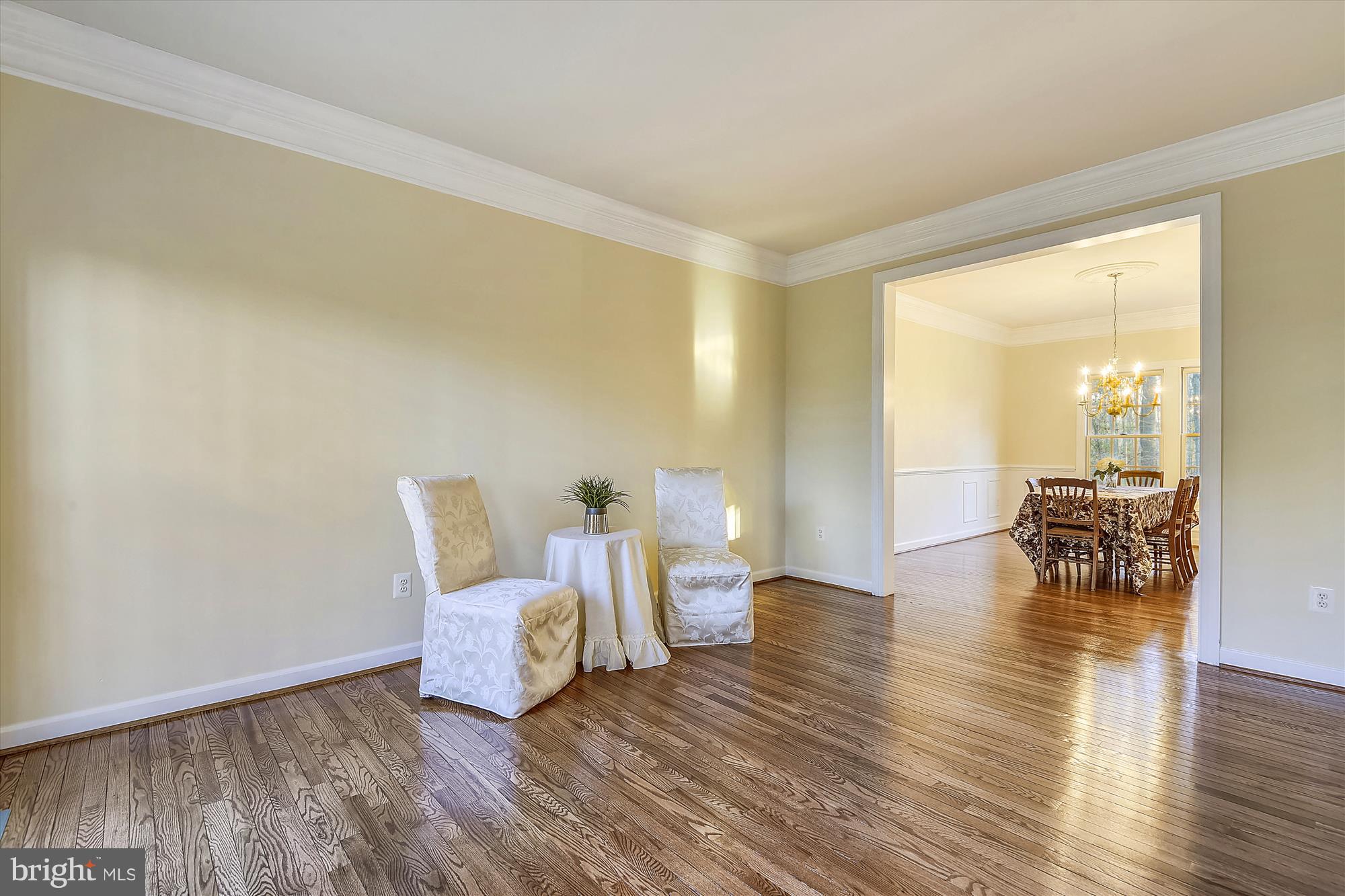 2019 Gresham Lane Davidsonville, MD 21035 - Photo 15 of 85 a living room with furniture and a wooden floor