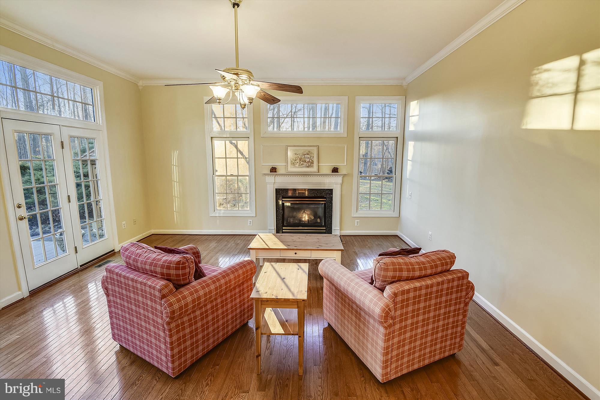 2019 Gresham Lane Davidsonville, MD 21035 - Photo 27 of 85 a living room with furniture fireplace and flat screen tv