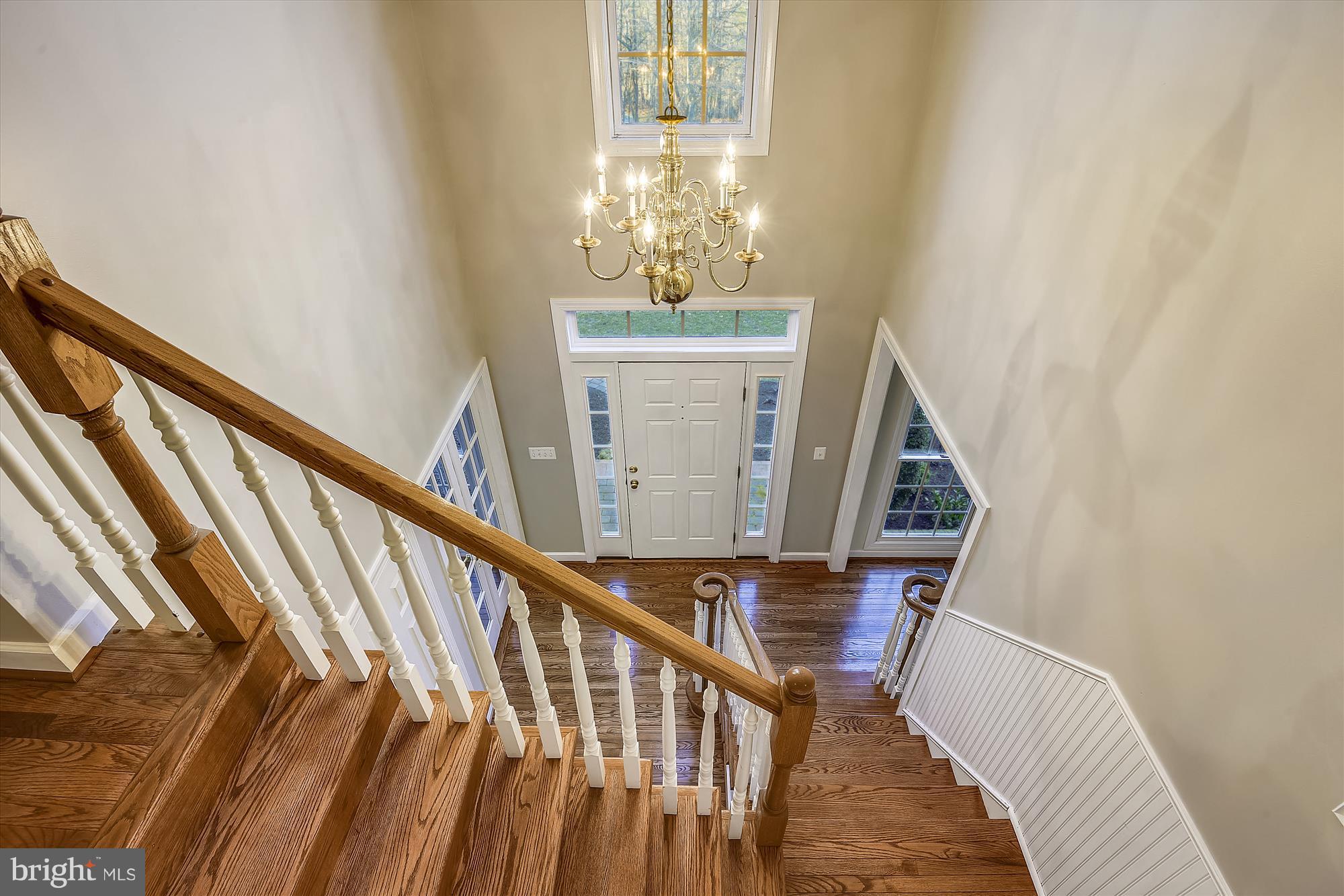 2019 Gresham Lane Davidsonville, MD 21035 - Photo 36 of 85 a view of entryway and hall with wooden floor
