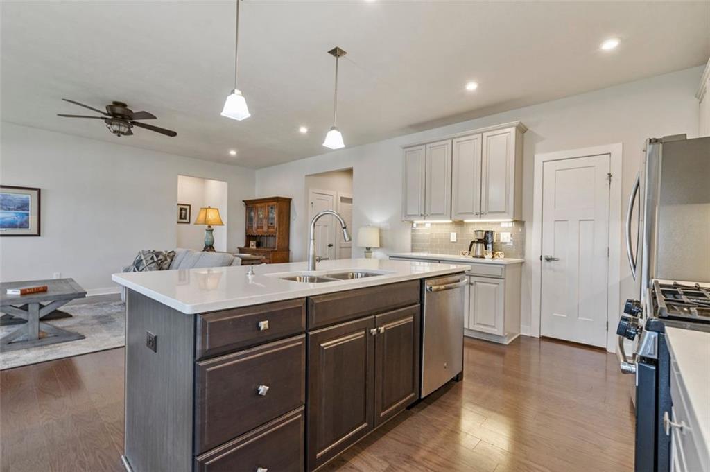 235 Regency Drive Eighty Four, PA 15330 - Photo 13 of 37 a kitchen with a sink appliances and cabinets