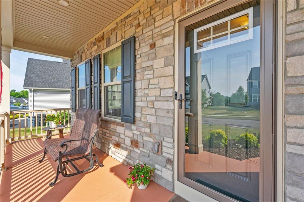 235 Regency Drive Eighty Four, PA 15330 - Photo 2 of 37 a balcony view with a seating space