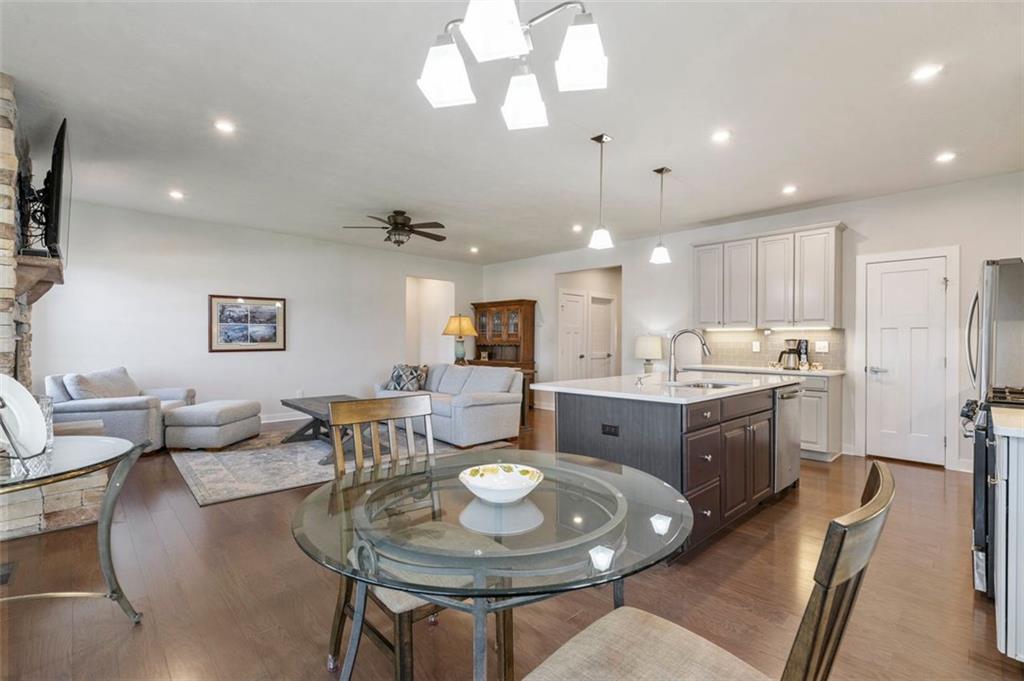 235 Regency Drive Eighty Four, PA 15330 - Photo 6 of 37 a large kitchen with a table and chairs