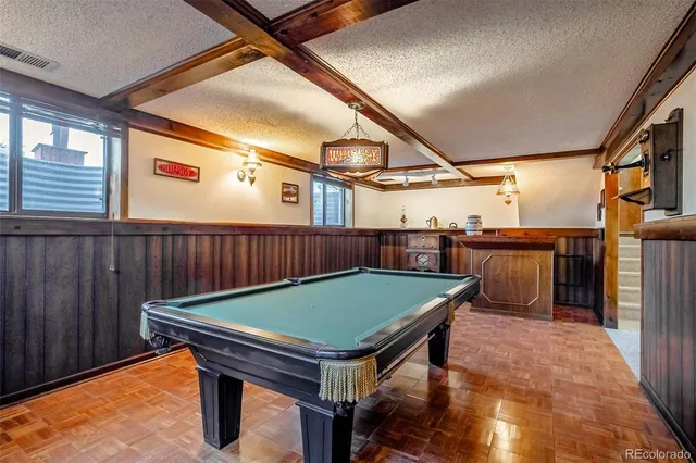 a view of a storage and utility room