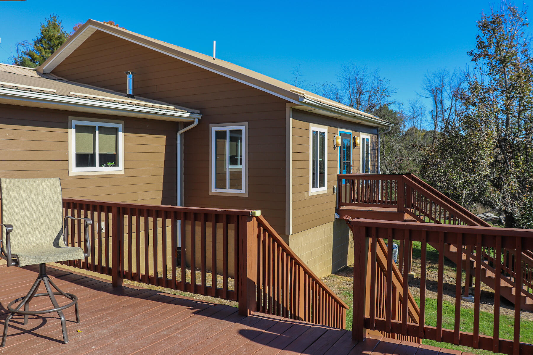 1184 Sheffey School Road Max Meadows, VA 24360 - Photo 3 of 29 a view of a house with wooden deck