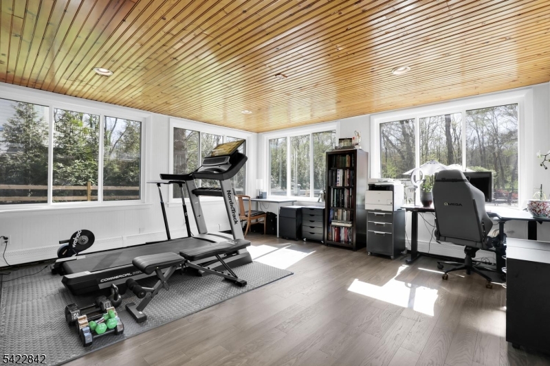 36 Coppergate Drive Bernards, NJ 07920 - Photo 25 of 50 a view of a room with gym equipment