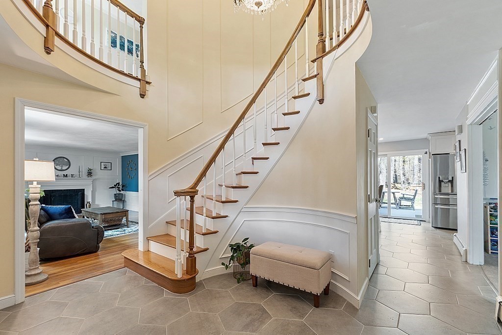13 Olde Farms Road Boxford, MA 01921 - Photo 12 of 42 a view of entryway livingroom and hall