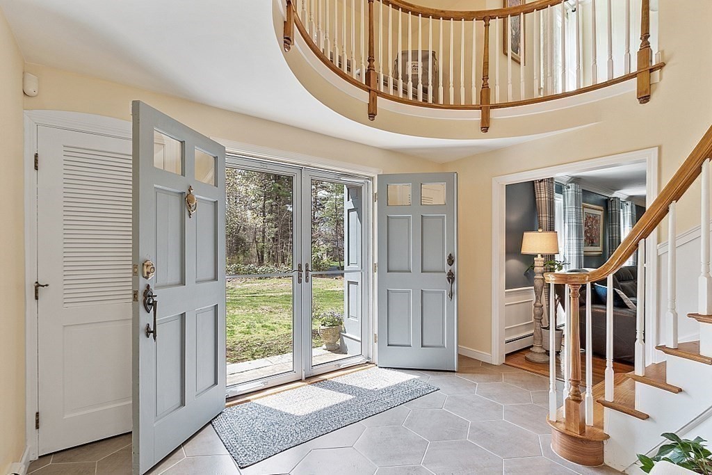 13 Olde Farms Road Boxford, MA 01921 - Photo 10 of 42 a view of an entryway with wooden floor