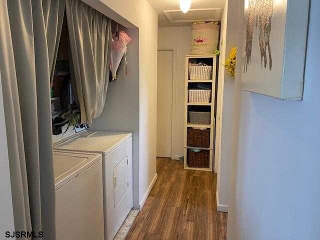 772 Jane Drive Manahawkin, NJ 08050 - Photo 16 of 18 a view of hallway with washer and dryer