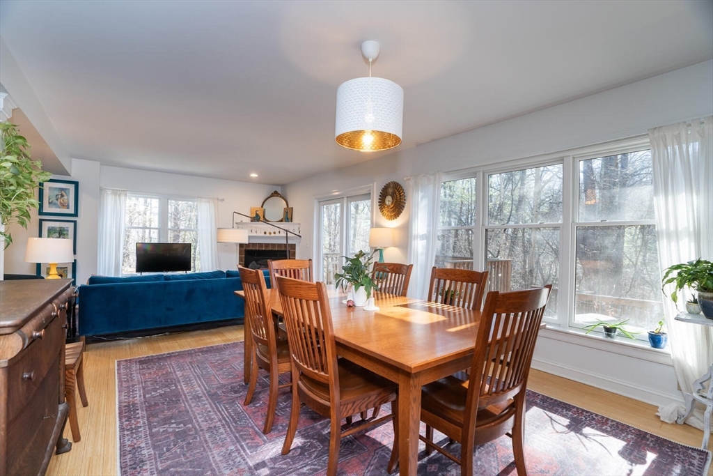 642 North Farms Road Northampton, MA 01062 - Photo 12 of 42 a view of a dining room with furniture window and wooden floor