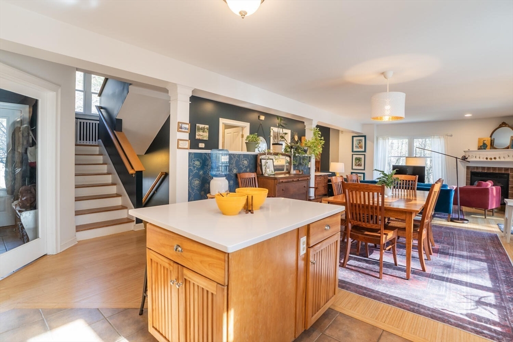 642 North Farms Road Northampton, MA 01062 - Photo 10 of 42 a view of a dining room with furniture and wooden floor