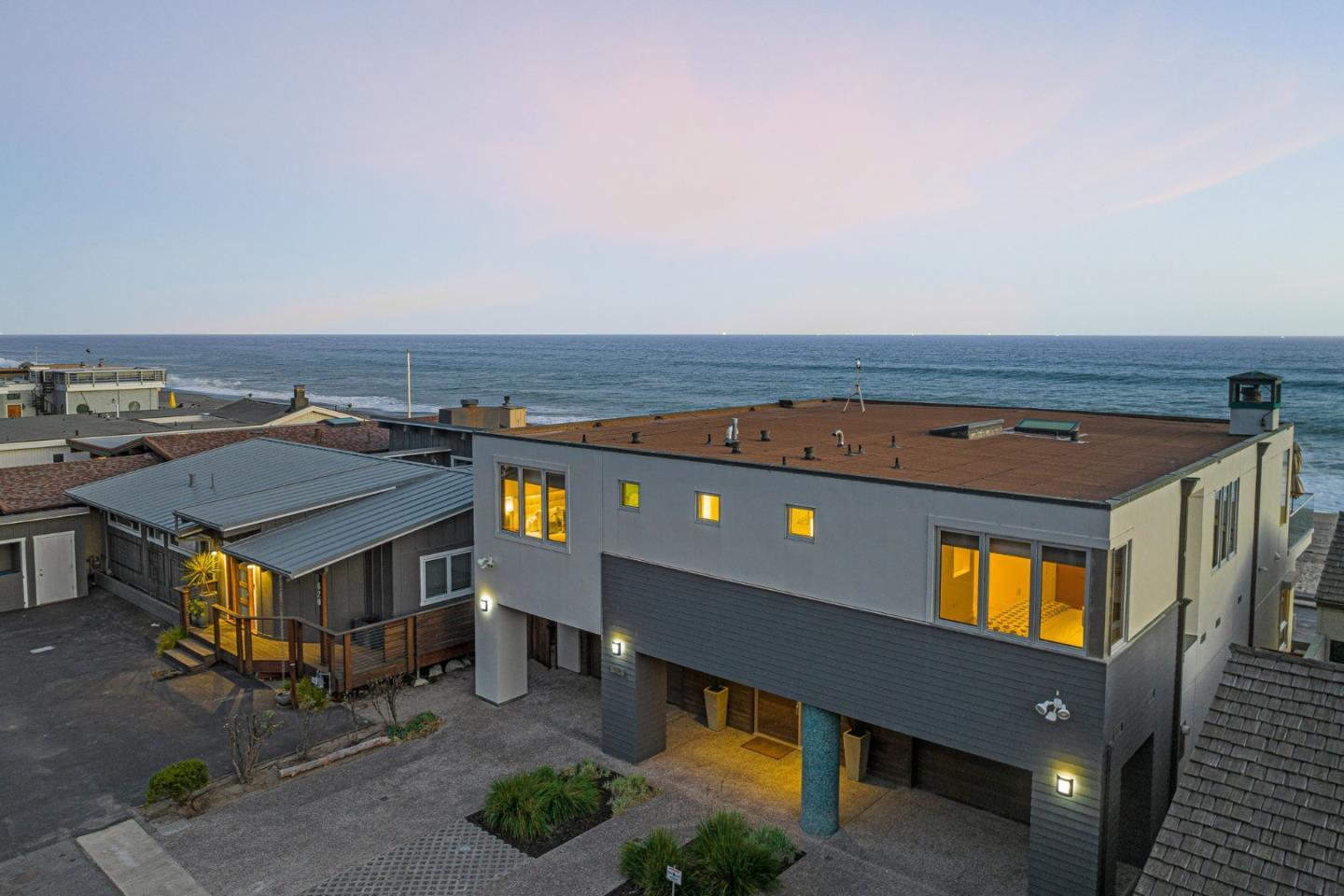 618 Beach Drive Aptos, CA 95003 - Photo 50 of 99 an aerial view of a house with a space