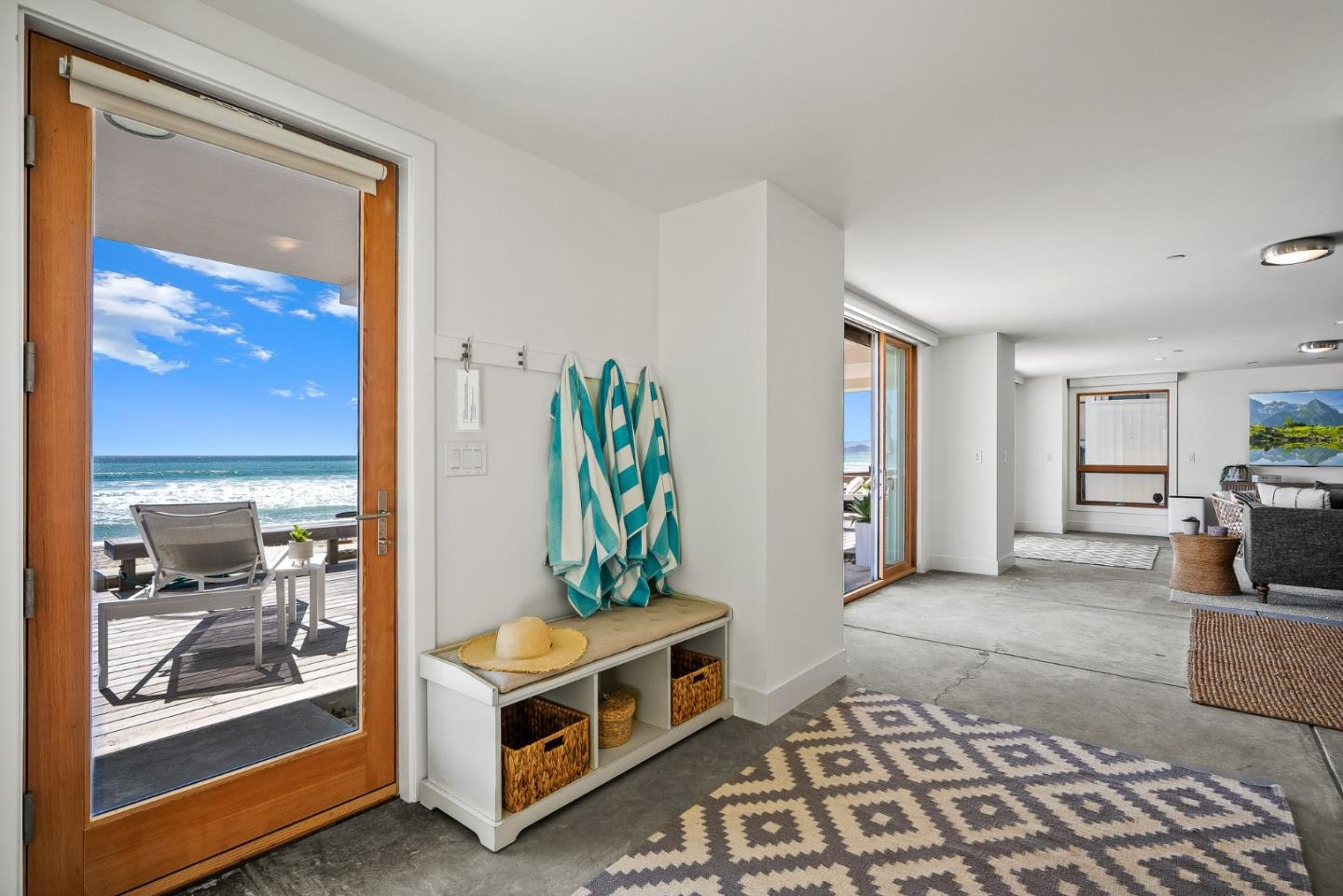 618 Beach Drive Aptos, CA 95003 - Photo 65 of 99 a living room with furniture and a painting on the wall