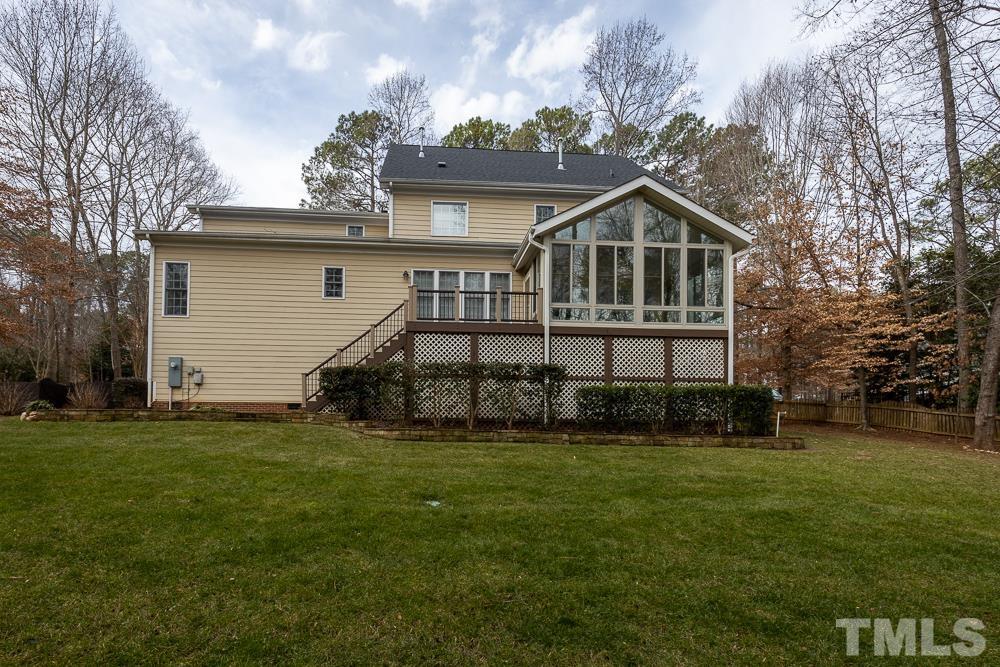 12724 Amoretto Way Raleigh, NC 27613 - Photo 44 of 44 a front view of a house with a yard