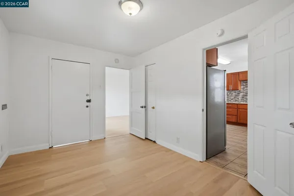 a view of empty room
