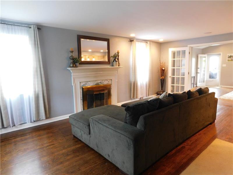 The living room. 