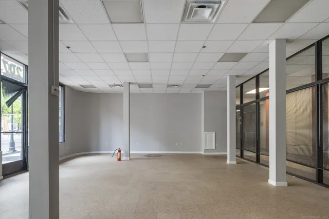 a view of empty room