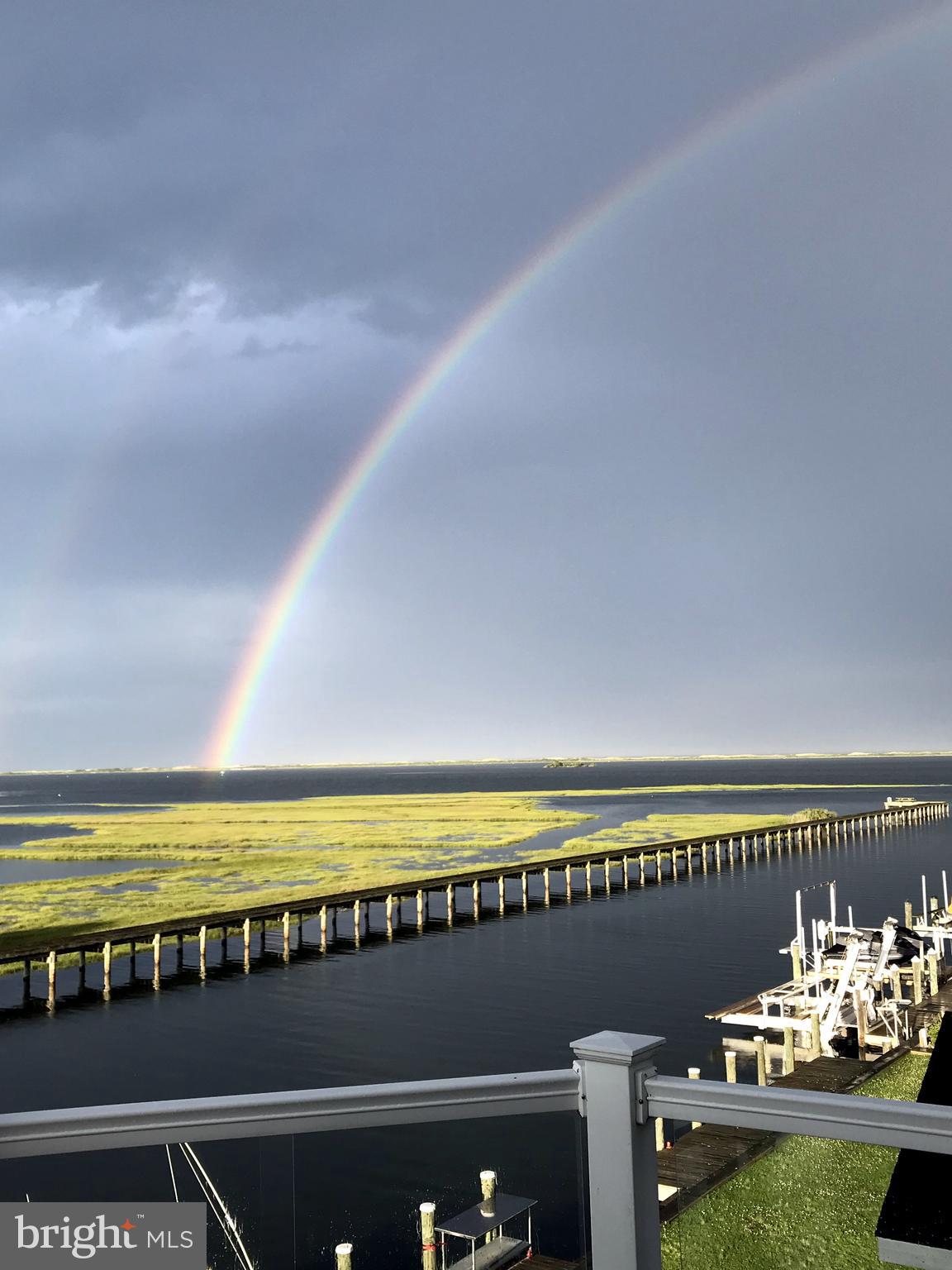 12345 Snug Harbor Road Berlin, MD 21811 - Photo 52 of 80 12345 Snug Harbor RD Rainbow from Deck
