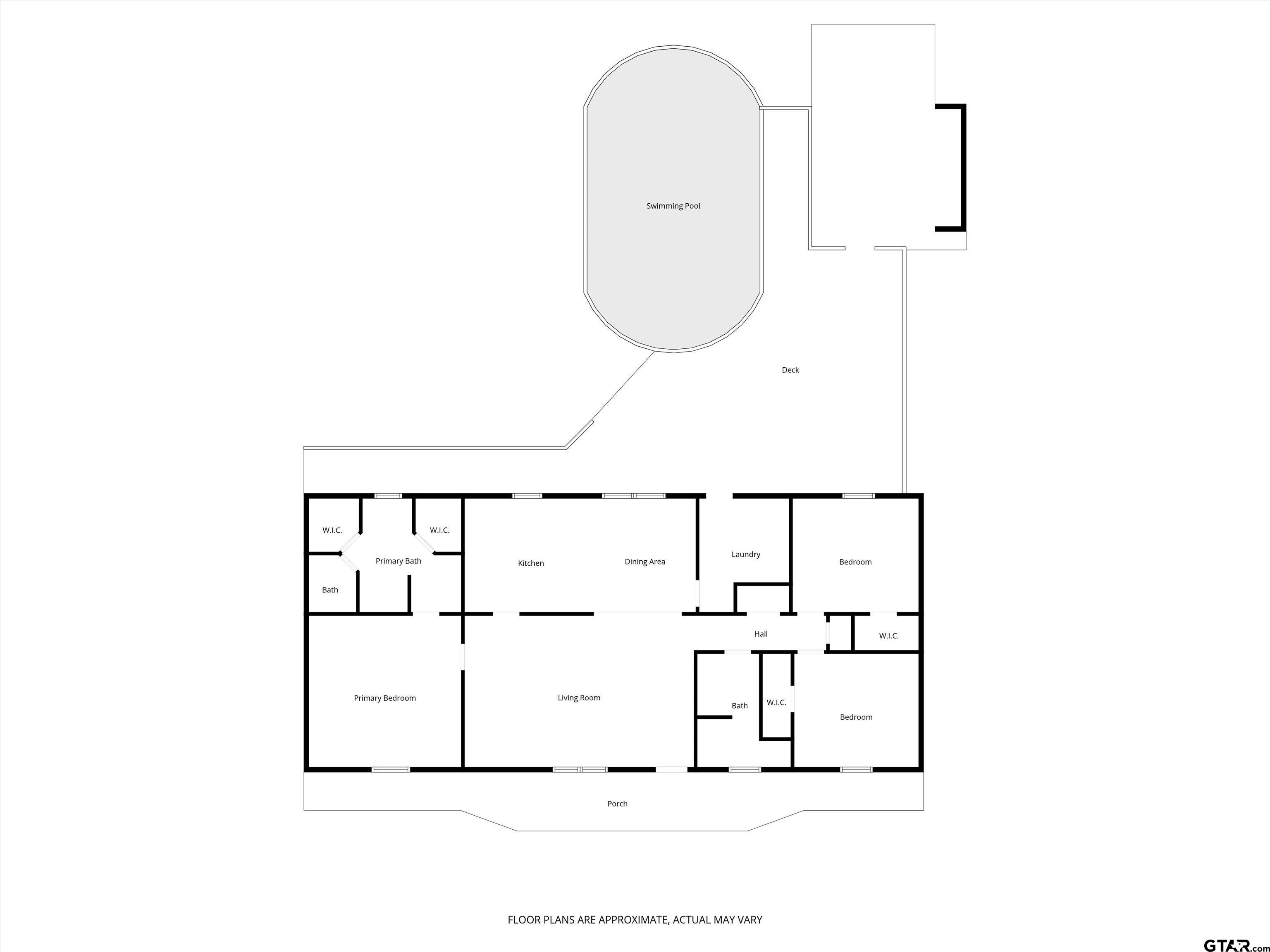 1832 FM 2906 Longview, TX 75603 - Photo 40 of 42 a picture of a bench in a wall