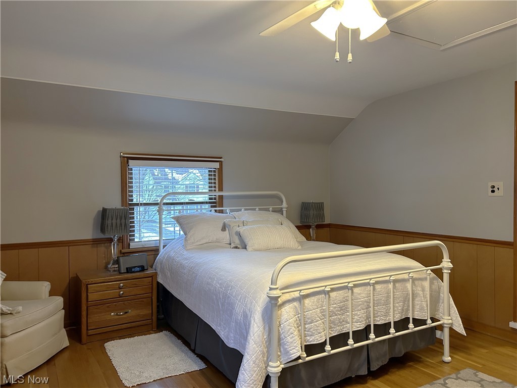 1748 Sunview Road Lyndhurst, OH 44124 - Photo 25 of 41 Master Bedroom with chair railing and wainscotting.