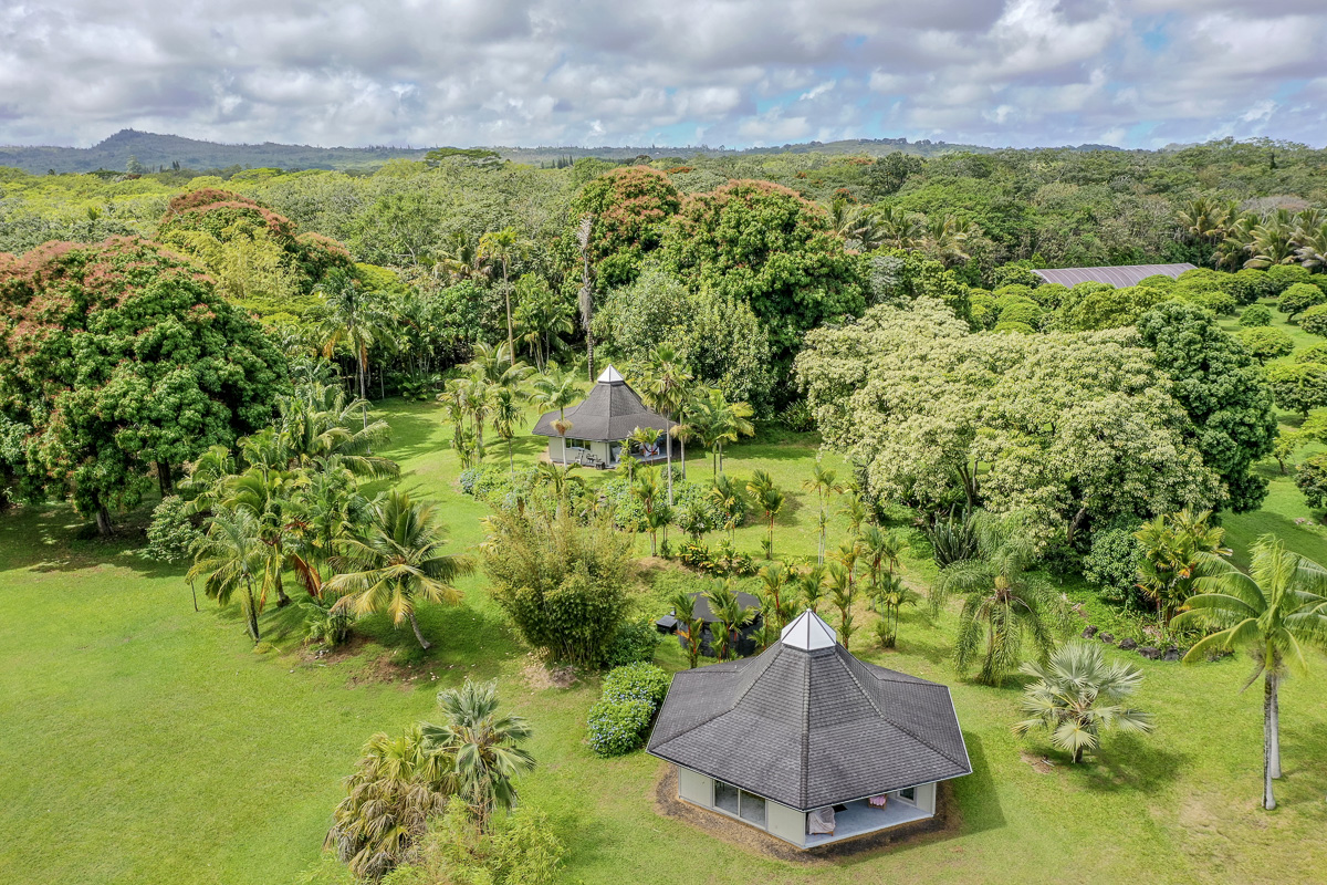 13-178 Kamaili Road Pahoa, HI 96778 - Photo 5 of 30 a view of a garden with a bench