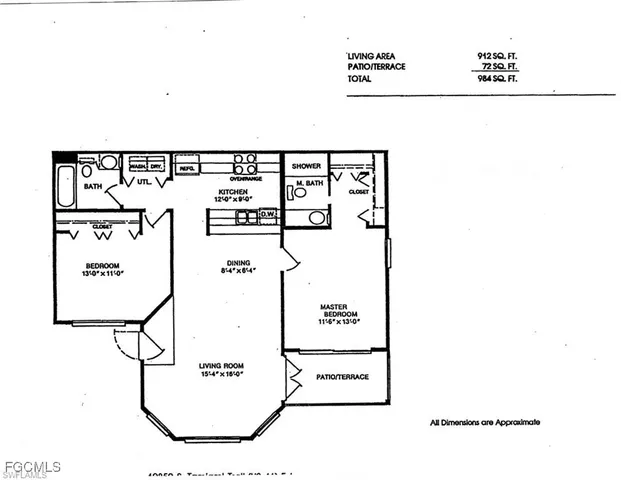 a picture of a bench in a microwave