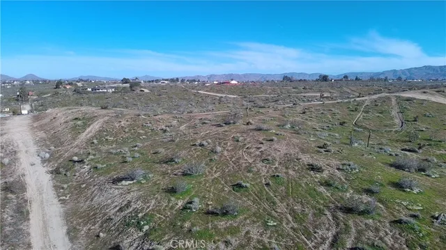a view of a city with green space