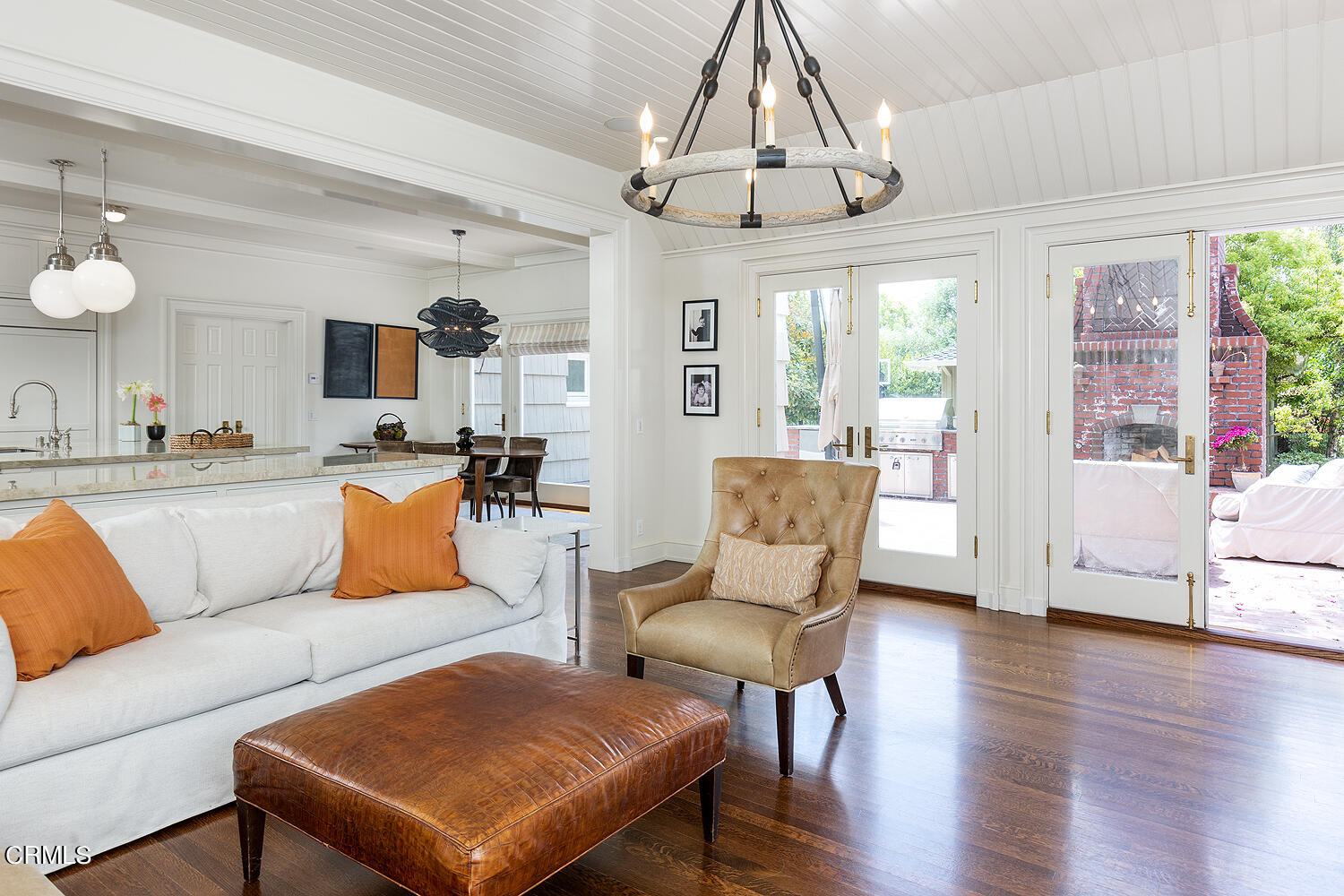1375 Ridge Way Pasadena, CA 91106 - Photo 15 of 36 a living room with furniture and a chandelier