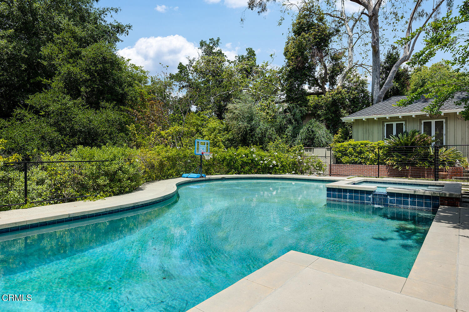 1375 Ridge Way Pasadena, CA 91106 - Photo 31 of 36 a view of a house with a backyard porch and sitting area
