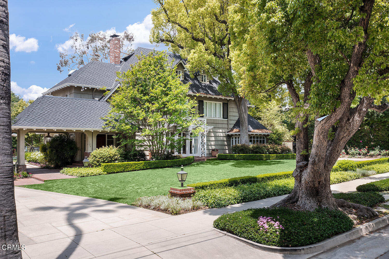 1375 Ridge Way Pasadena, CA 91106 - Photo 5 of 36 a front view of a house with garden