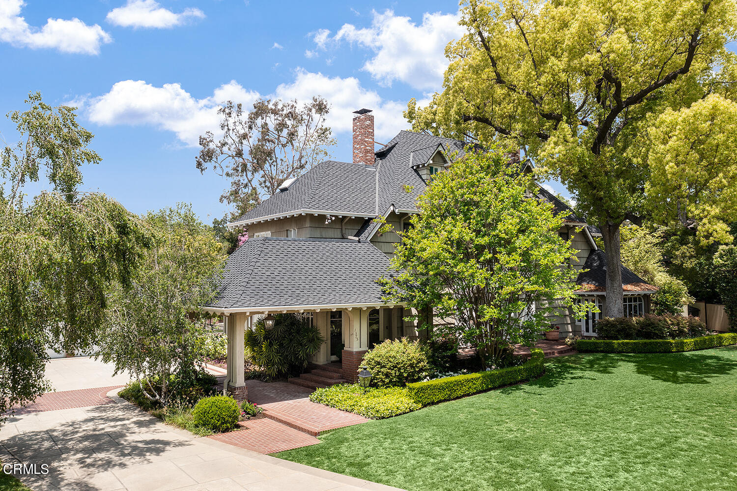 1375 Ridge Way Pasadena, CA 91106 - Photo 6 of 36 a front view of a house with garden
