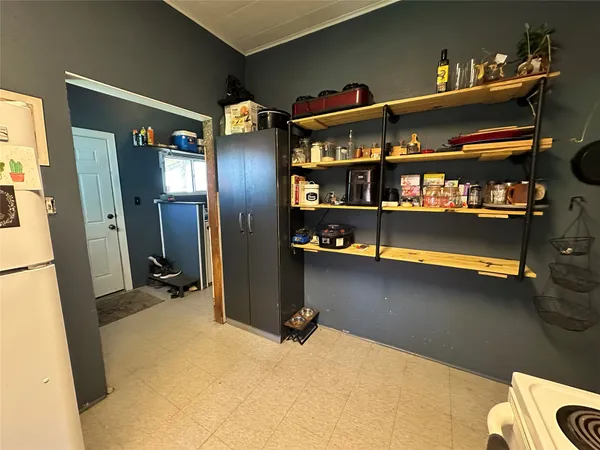 a view of water heater room