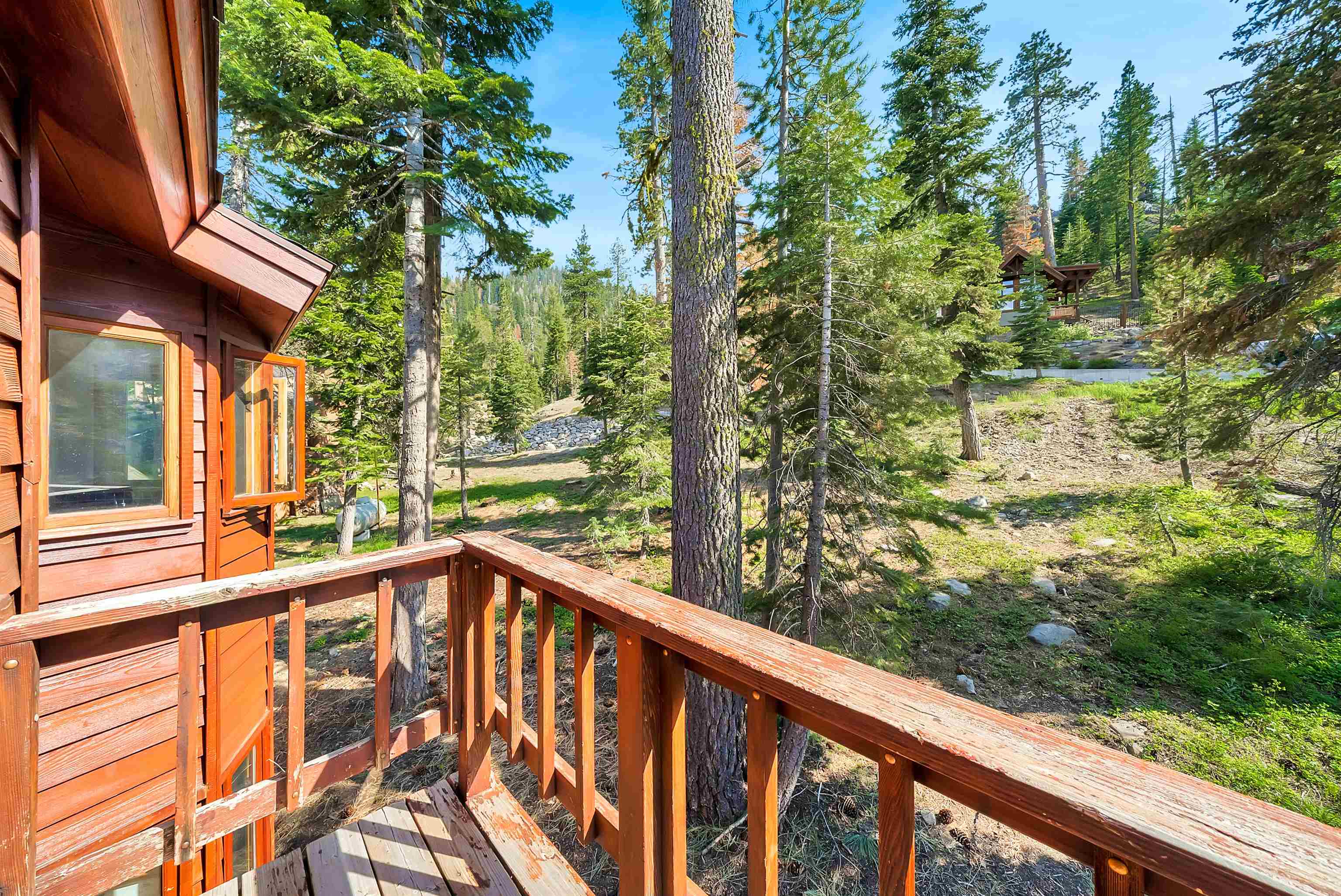 1191 Snow Crest Road Alpine Meadows, CA 96146 - Photo 15 of 28 a view of a balcony with an outdoor space