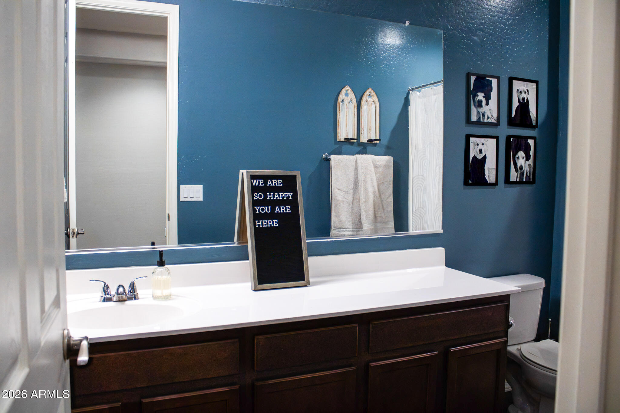 20378 West Maiden Lane Buckeye, AZ 85396 - Photo 15 of 41 a bathroom with a sink and a mirror