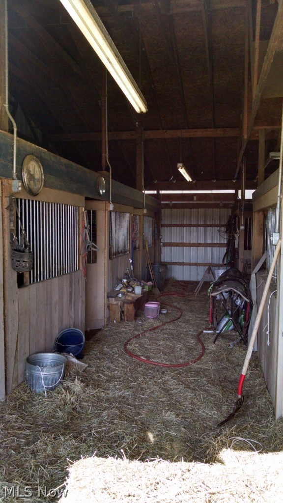 27426 Weaver Road East Rochester, OH 44625 - Photo 23 of 25 Building includes 9 horse stalls and office/tack room.