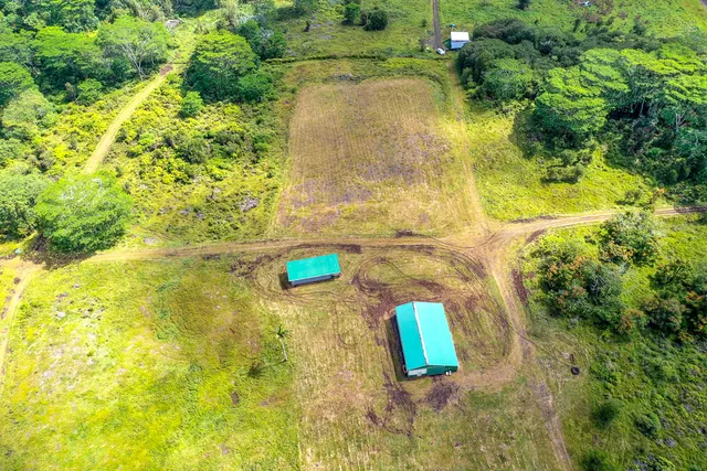a view of a house with a yard and a large pool