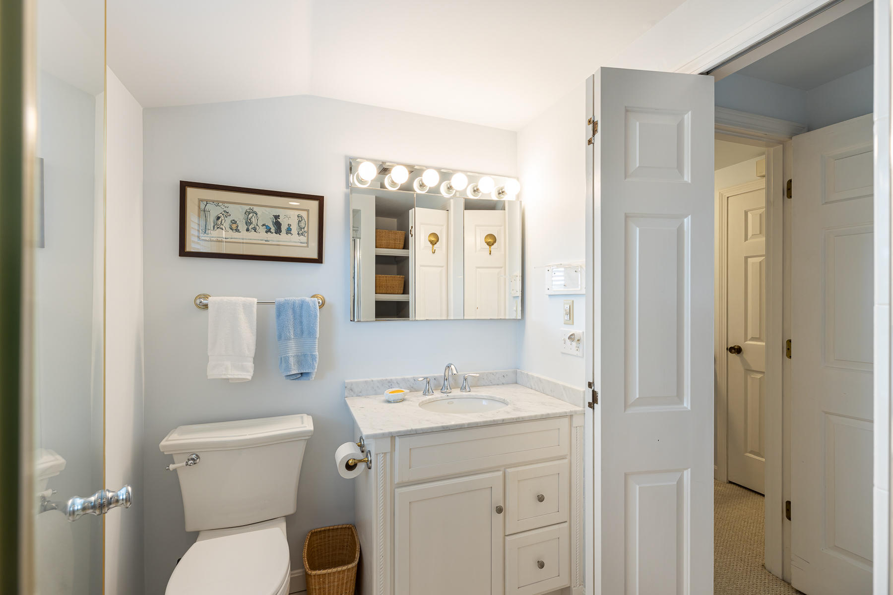 1122 Old Post Road Cotuit, MA 02635 - Photo 24 of 32 a bathroom with a toilet sink and shower