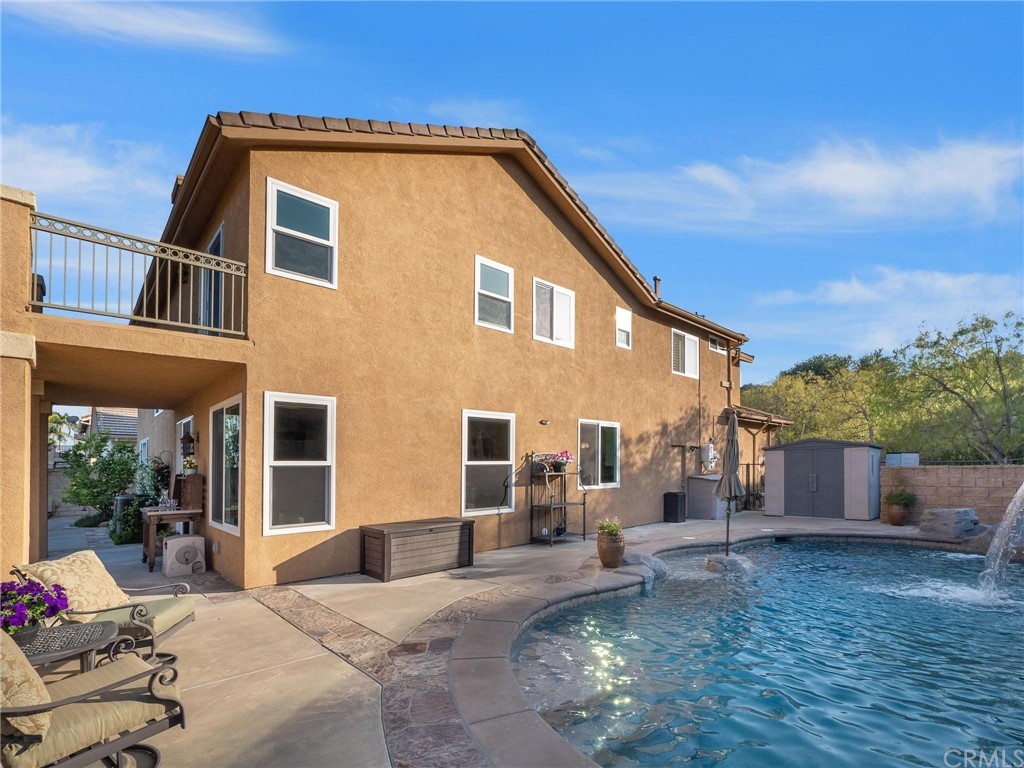 2 Whippoorwill Road Trabuco Canyon, CA 92679 - Photo 50 of 57 a view of a house with backyard and sitting area
